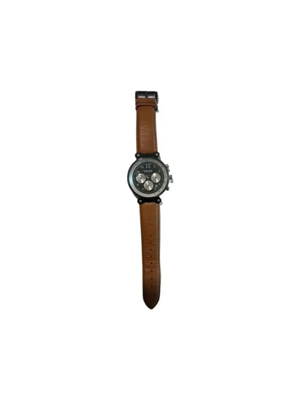 D&G Dolce & Gabbana Rhythm Chronograph Watch with Leather Strap